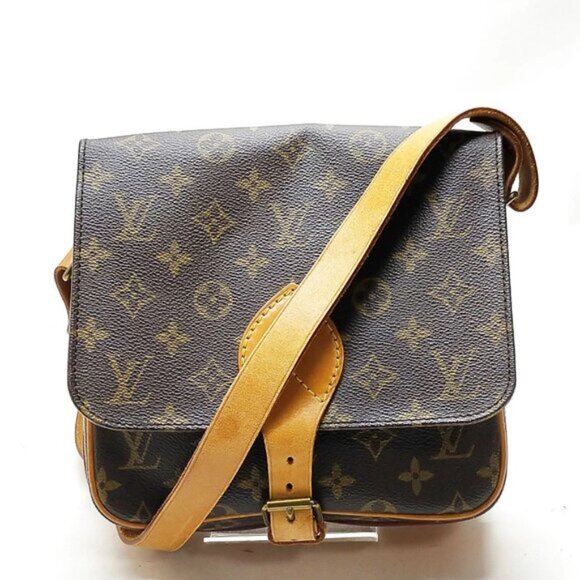 Louis Vuitton Cartouchiere MM Brown Monogram Shoulder Bag mon633-102525 - Picture 1 of 16